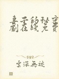 妻子的秘密电视剧在线免费观看