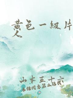 黄色一级片韩国人