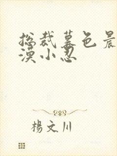 总裁暮色晨婚 漠小忍