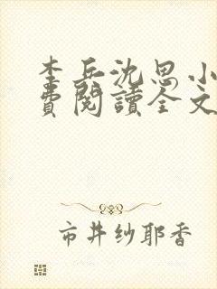 李兵沈思小说免费阅读全文