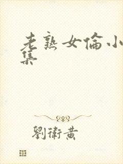 老熟女伦小说合集