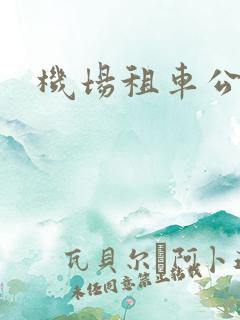 机场租车公司