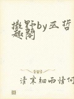 撒野by巫哲笔趣阁