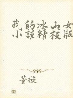 我的冰山女总裁小说精校版