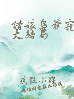 错嫁枭爷宠短剧大结局