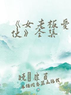 《女老板爱上小伙》全集