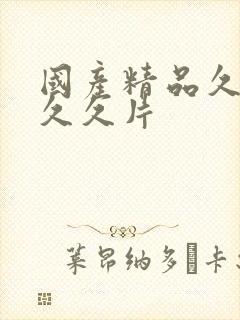 国产精品久久久久久片