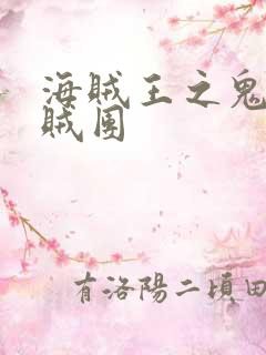 海贼王之鬼影海贼团