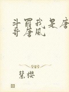 斗罗我是唐三他哥唐风