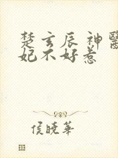 楚玄辰 神医毒妃不好惹