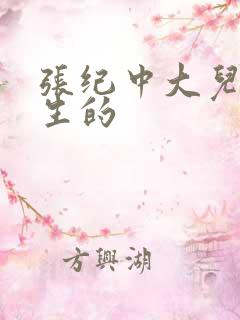 张纪中大儿子谁生的