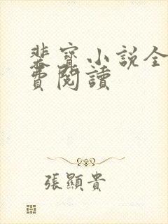 裴宝小说全文免费阅读