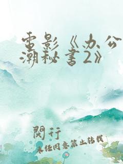 电影《办公室高潮秘书2》