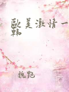 欧美激情一区日韩