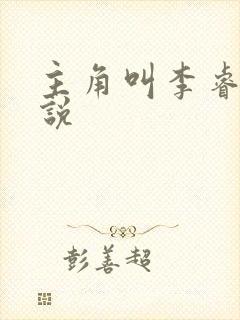 主角叫李睿的小说