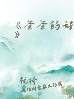 《爸爸的好儿子 》