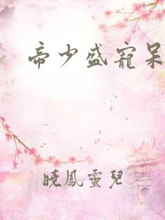 帝少盛宠呆萌妻