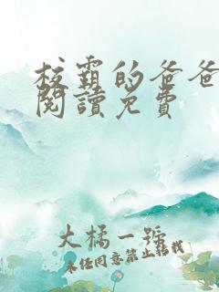 校霸的爸爸全文阅读免费