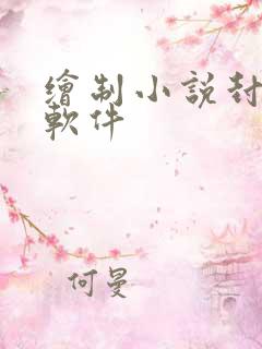 绘制小说封面的软件
