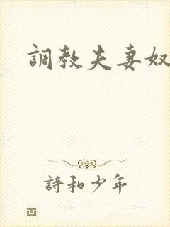 调教夫妻奴