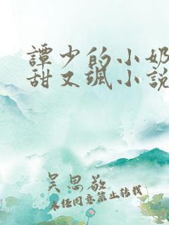 谭少的小奶猫又甜又飒小说免费阅读无弹窗