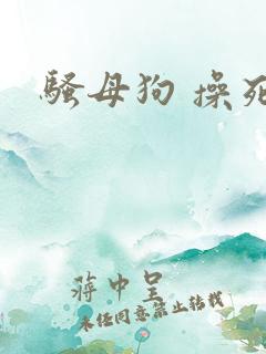 骚母狗 操死你