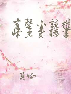 有声小说权力巅峰免费听书