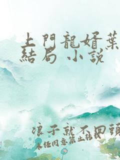 上门龙婿叶辰大结局 小说