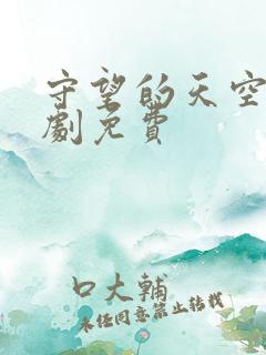 守望的天空电视剧免费