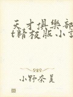 天才俱乐部txt精校版小说下载