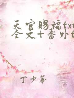 天官赐福txt全文+番外txt下载