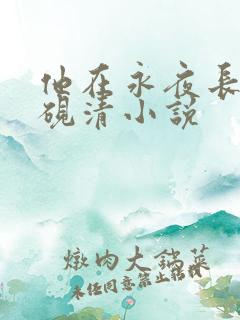 他在永夜长眠时砚清小说