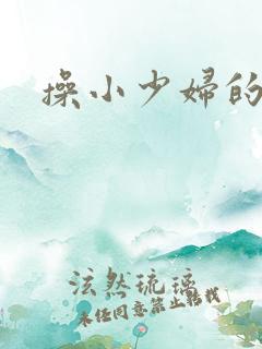 操小少妇的逼