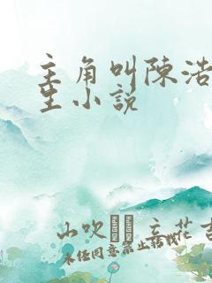 主角叫陈浩的重生小说