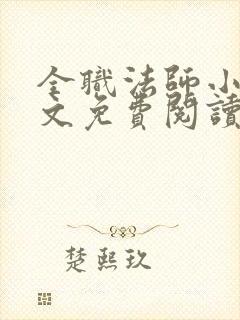 全职法师小说全文免费阅读完整版