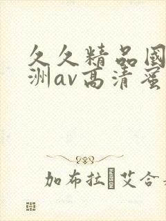 久久精品国产亚洲av高清蜜臀
