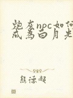 炮灰npc如何成为白月光笔趣阁