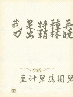 我是特种兵之利刃出鞘林晓晓