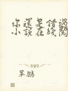 你还是错过了我小说在线阅读 你还是错过了我小说在线阅读