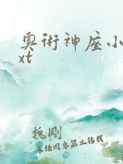 奥术神座小说txt