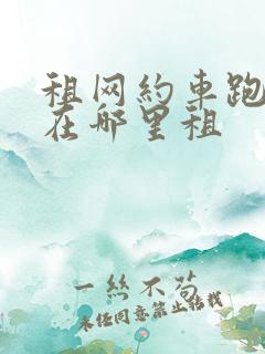 租网约车跑滴滴在哪里租