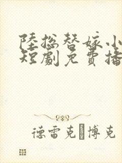 陆总替嫁小娇妻短剧免费播放