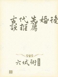 古代先婚后爱小说推荐