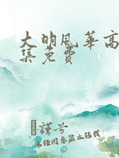 大明风华高清全集免费