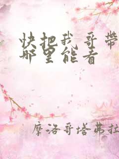 快把我哥带走在哪里能看