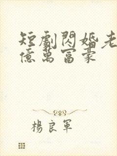 短剧闪婚老公是亿万富豪
