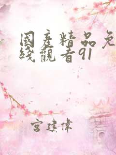 国产精品免费在线观看91