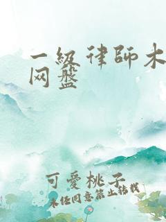 一级律师木苏里网盘