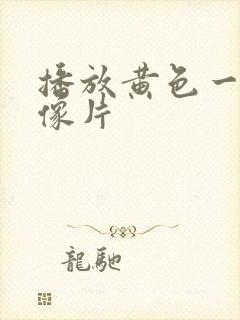 播放黄色一级录像片
