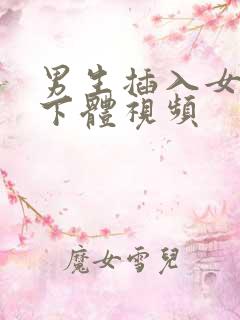 男生插入女生的下体视频